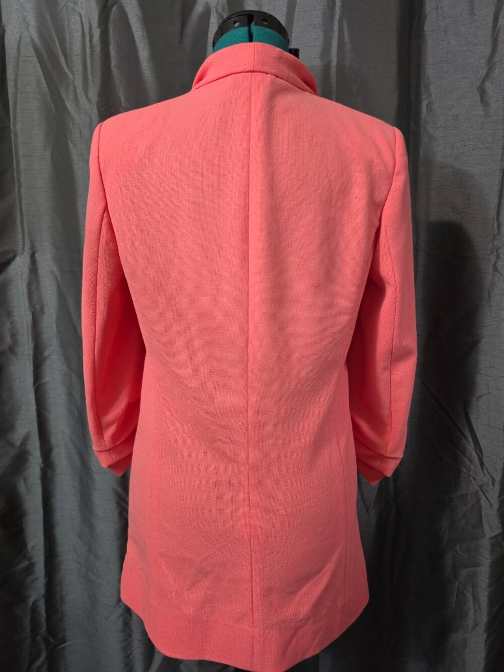Artizia Babaton Peachy Coral Power Blazer - Size 6 - Picture 2 of 7